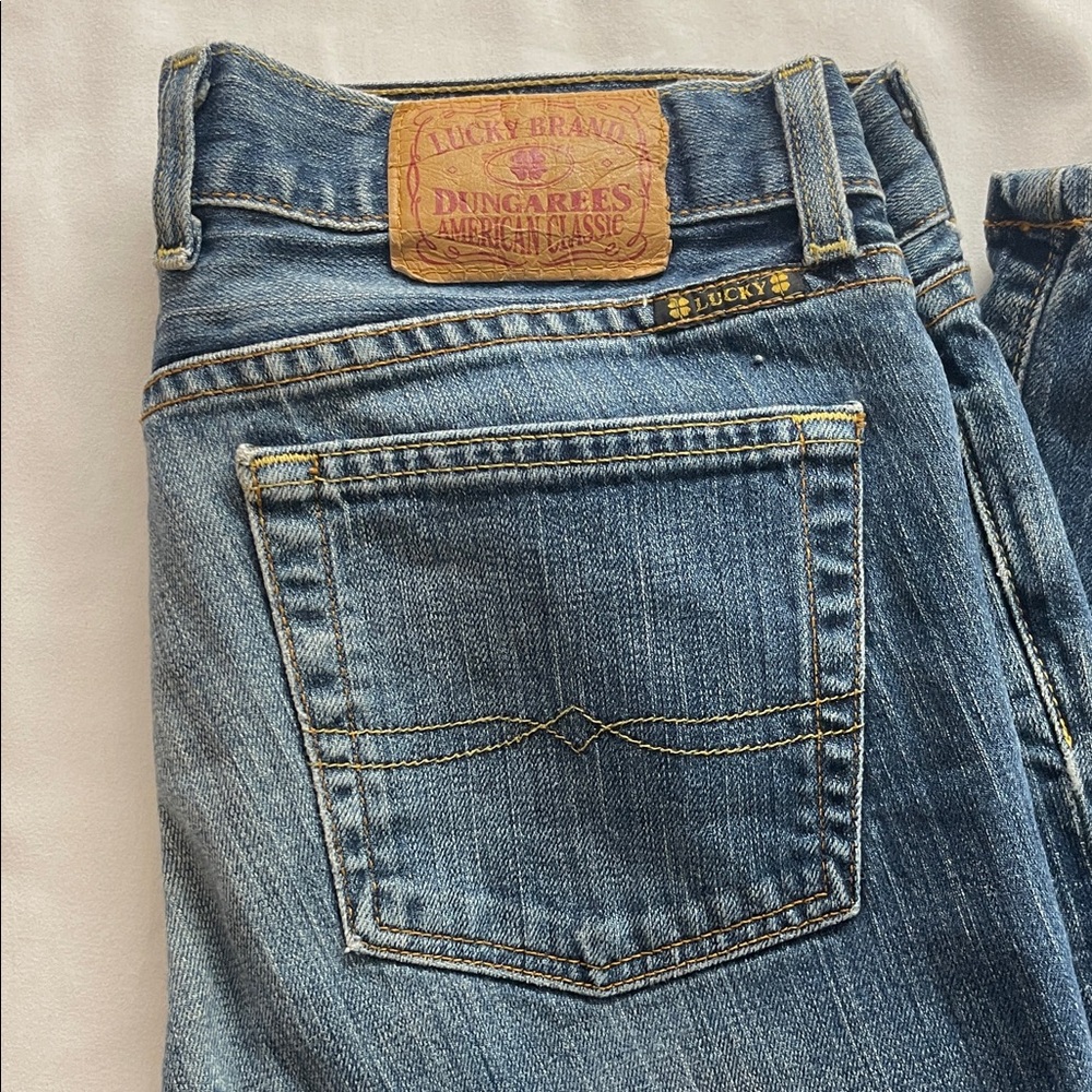 Lucky Brand Women's Boot Cut Jeans in Blue - Picture 3 of 3